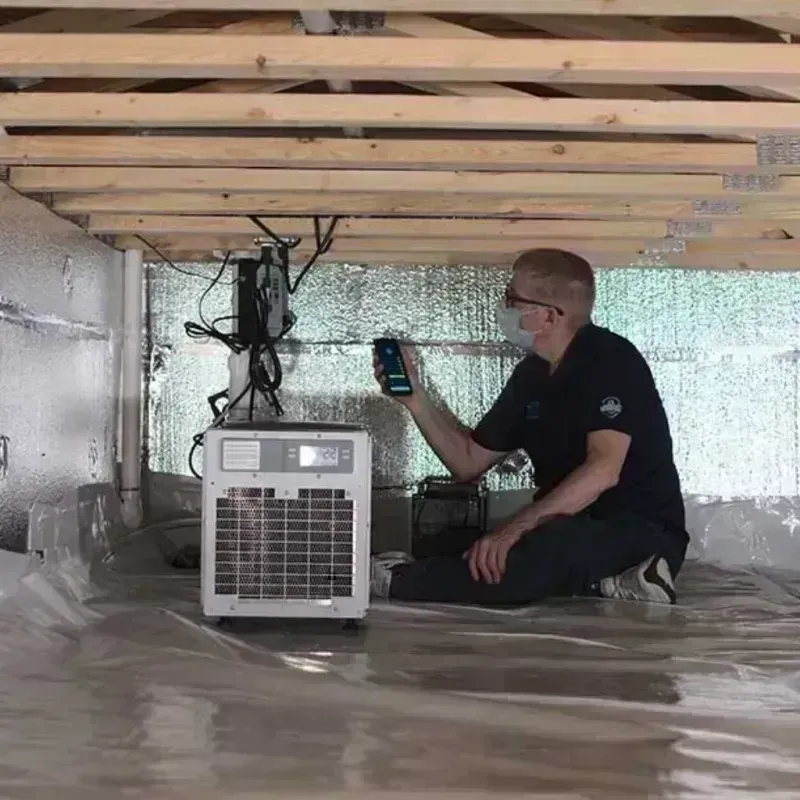 Crawl Space Water Removal in Creve Coeur, IL